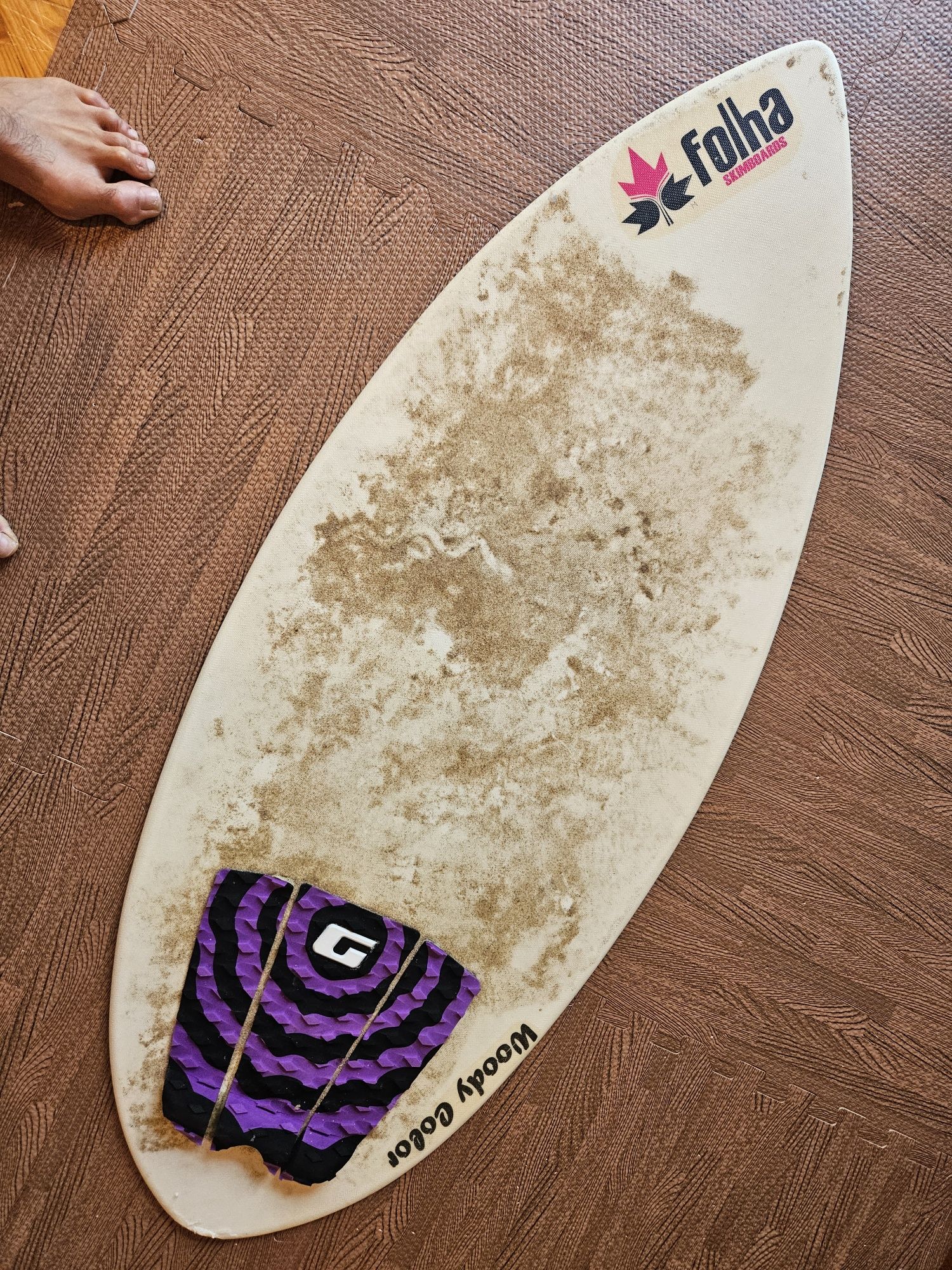 Skim board folha Woody Color