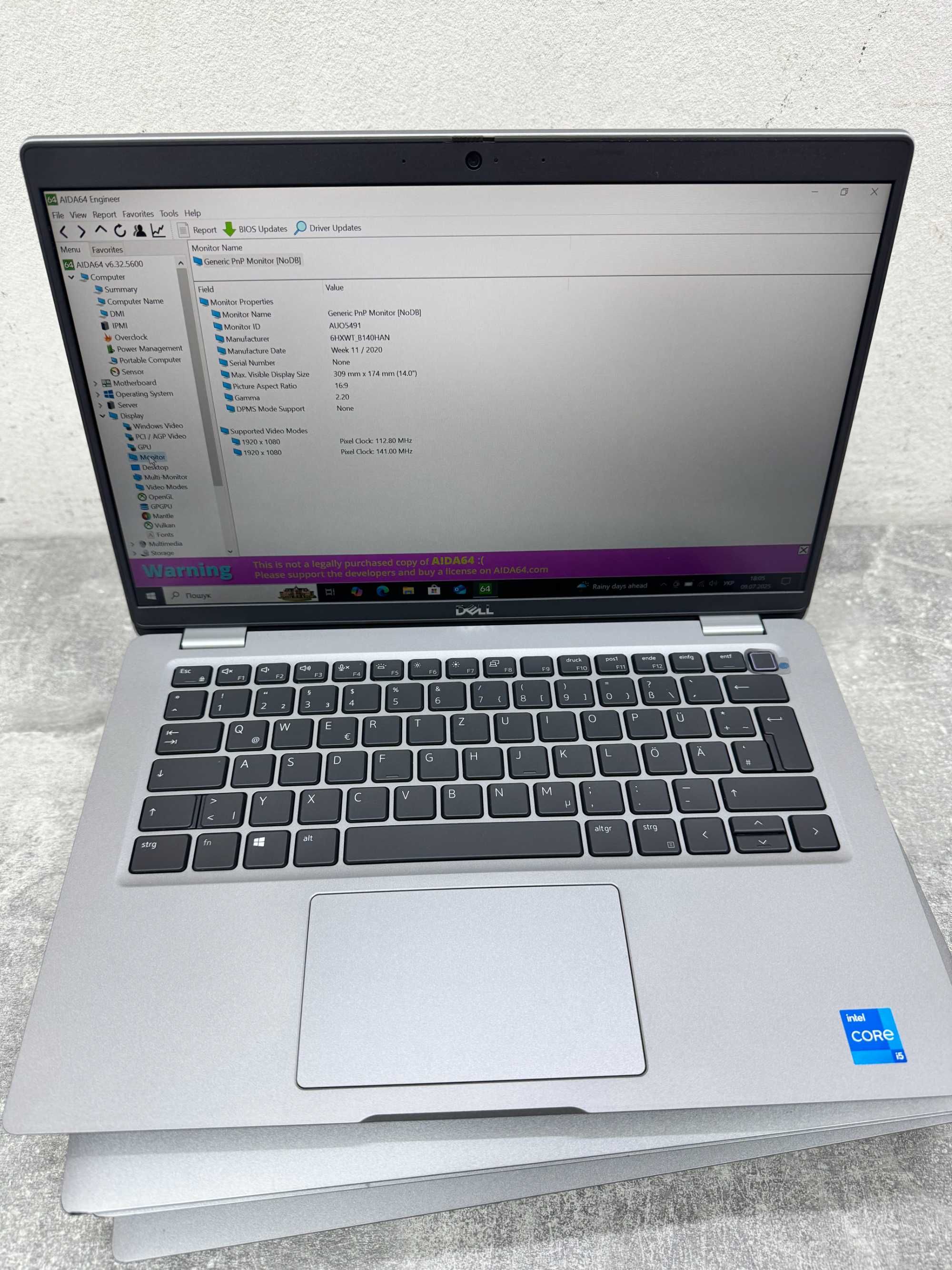 Ноутбук Dell Latitude 5420 - i5-1145G7_16_256ssd