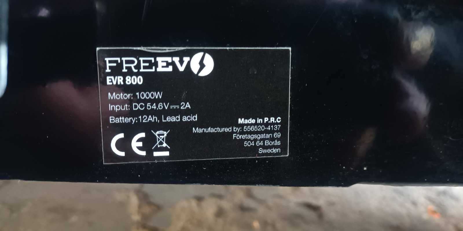 Електросамокат FREEV EVR 800 1000W 54.6V