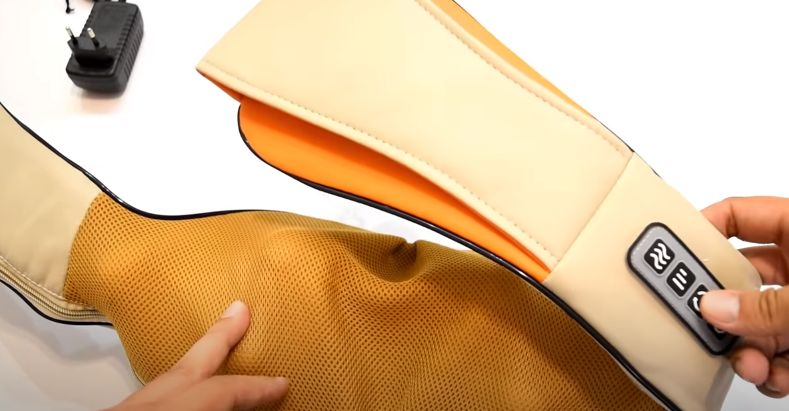Массажер Neck kneading (6 режимов) для шеи и спины Шиацу