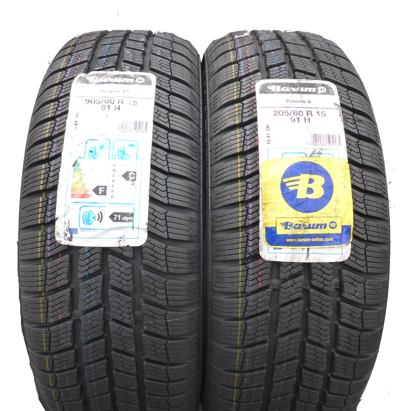 Opony 205/60/15 Barum 205/60R15 91H Polaris 3 Zimowe 2016 Nieużywane