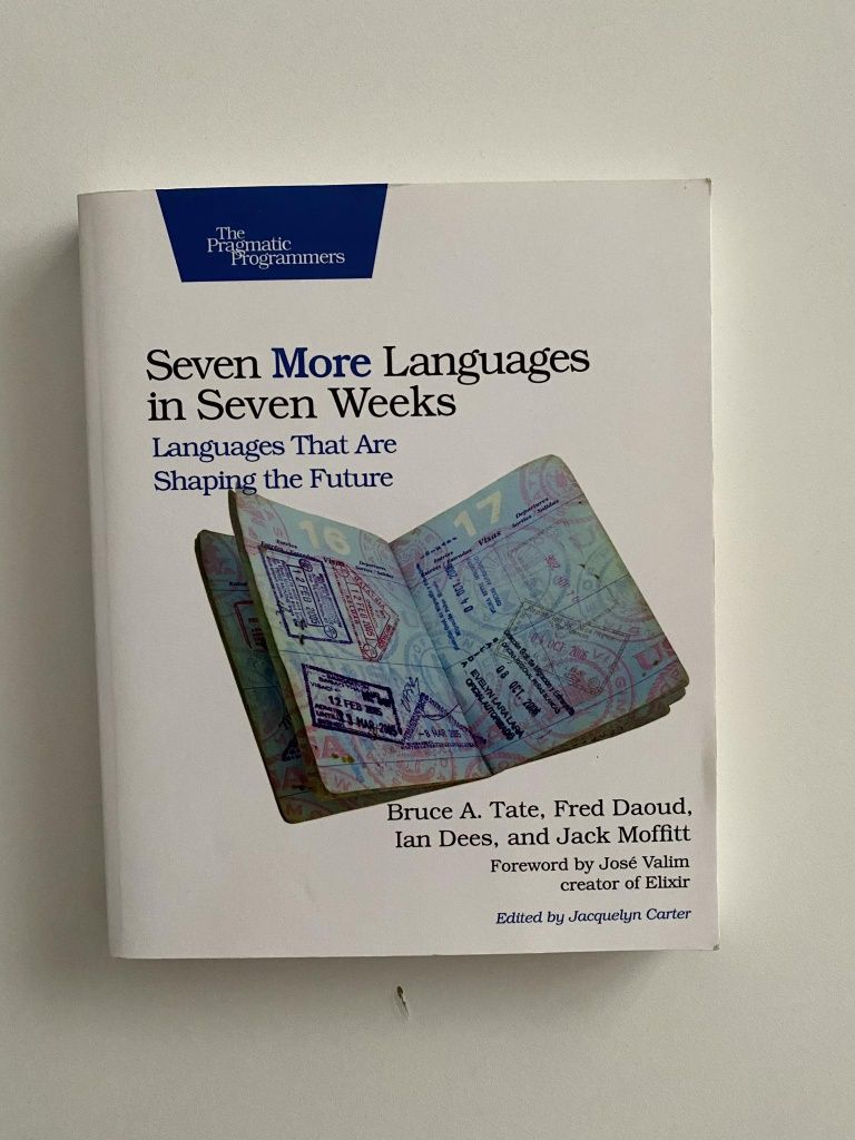 Seven more languages in seven weeks Programowanie Bruce Tate, F. Daoud