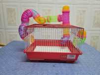 Gaiola para Hamster com tubos