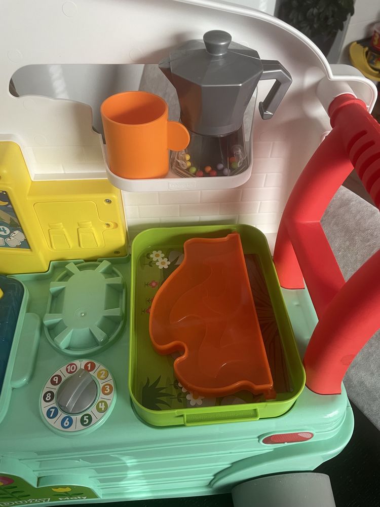 Wesoły Kamper Malucha Fisher‑Price 3 w 1 – bardzo dobry stan!