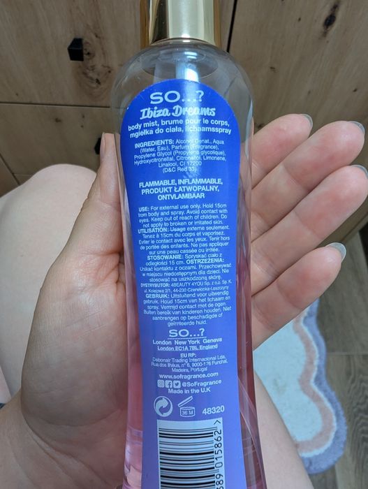 Zestaw perfum i mgiełek cherish pheym esotiq so Piwonia wiśnia