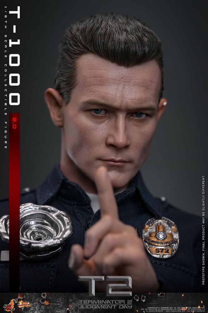 Фігурка 1/6 Hot Toys MMS774 Terminator 2: Judgment Day T-1000 (2.0)