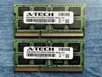 Оперативная память ноутбук 2 шт. A-Tech 4GB DDR3-1066 (PC3-8500)