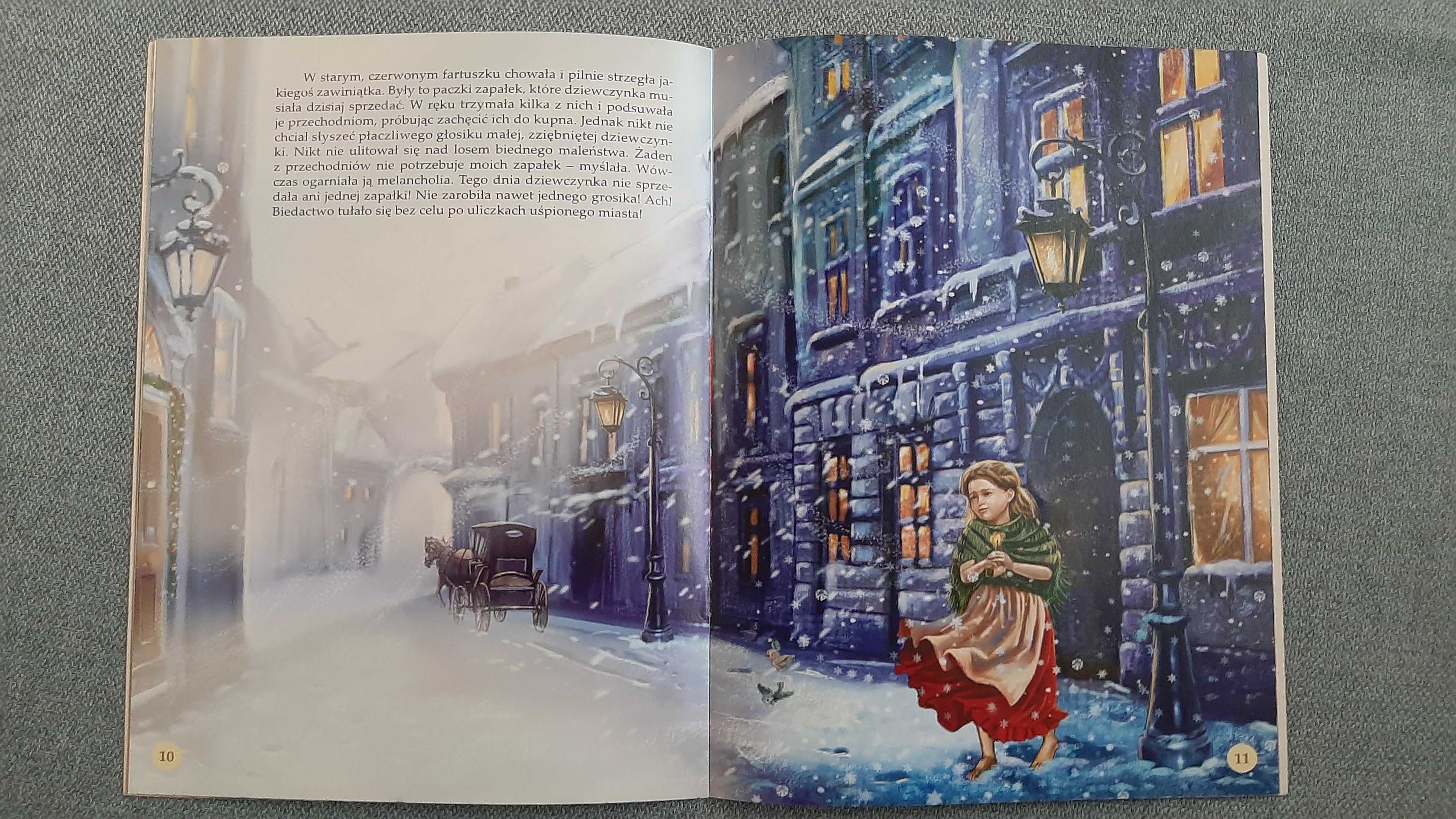 Andersen Grimm Nowe szaty cesarza Dziewczynka z zapałkami Walaszek