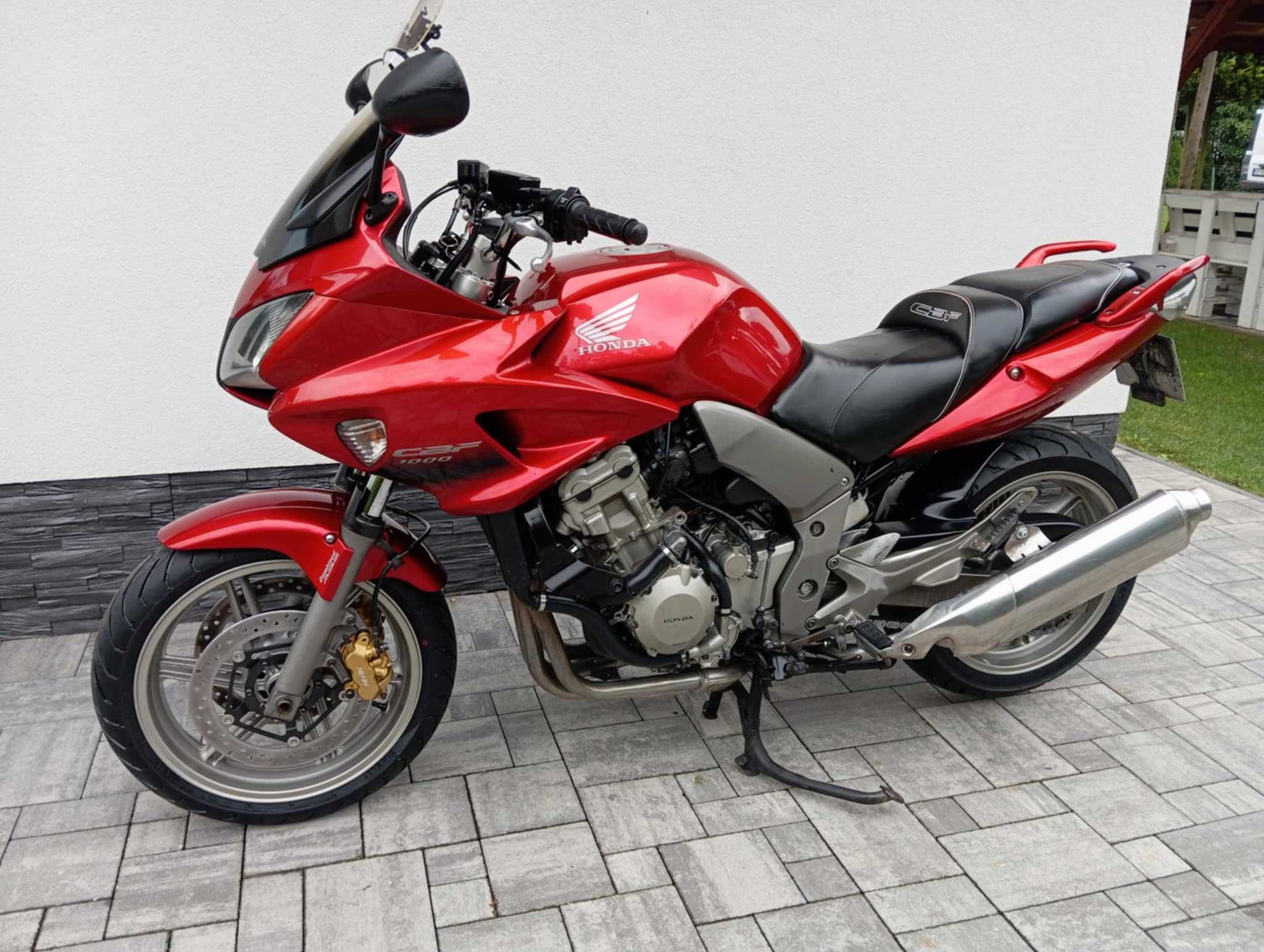 Honda CBF 1000 ABS 2010r NoweOpny Oryginal Zarejestr Zamiana Transport
