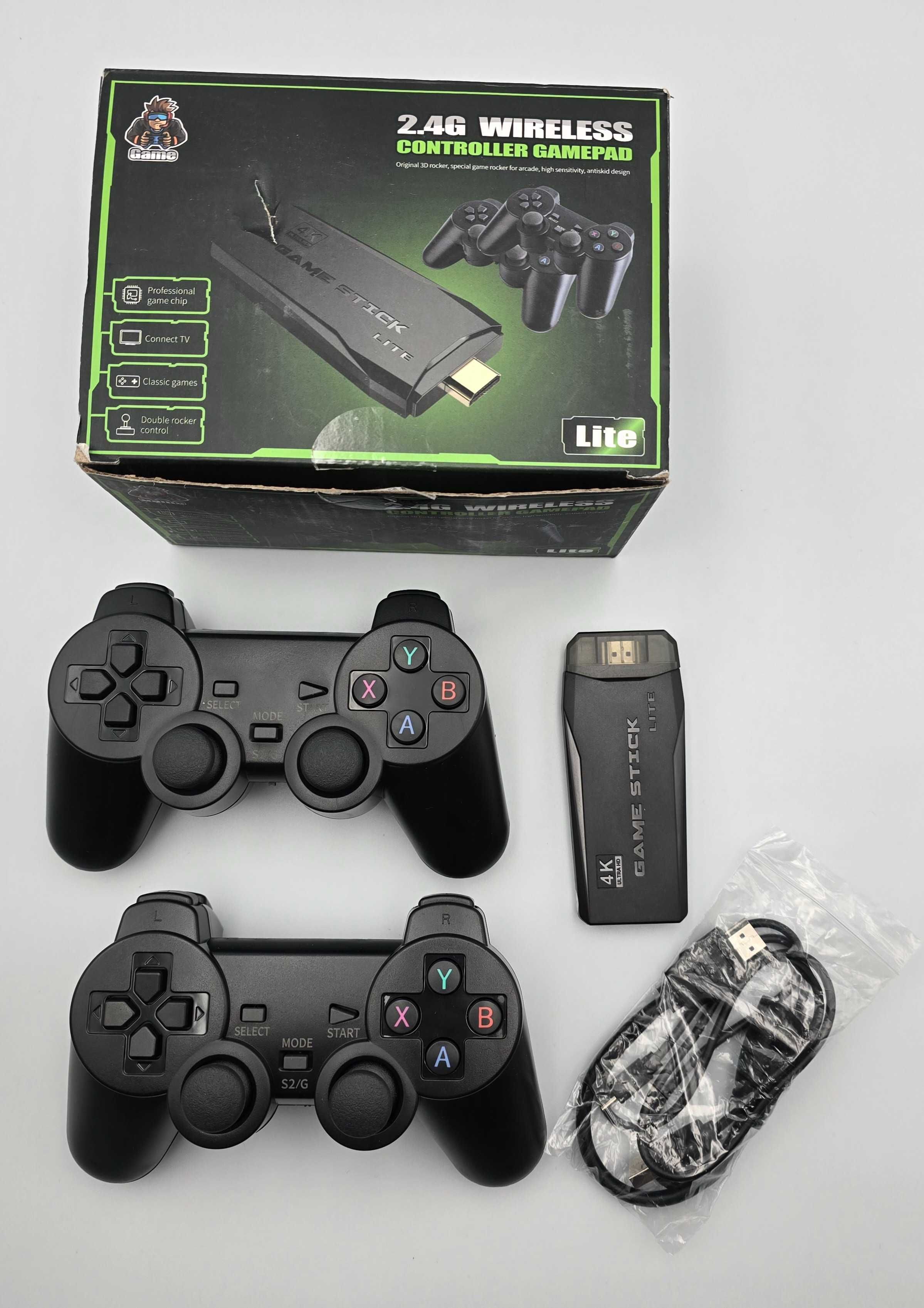 Konsola retro, Pegasus, Gry retro, 2 PADY, Game stick