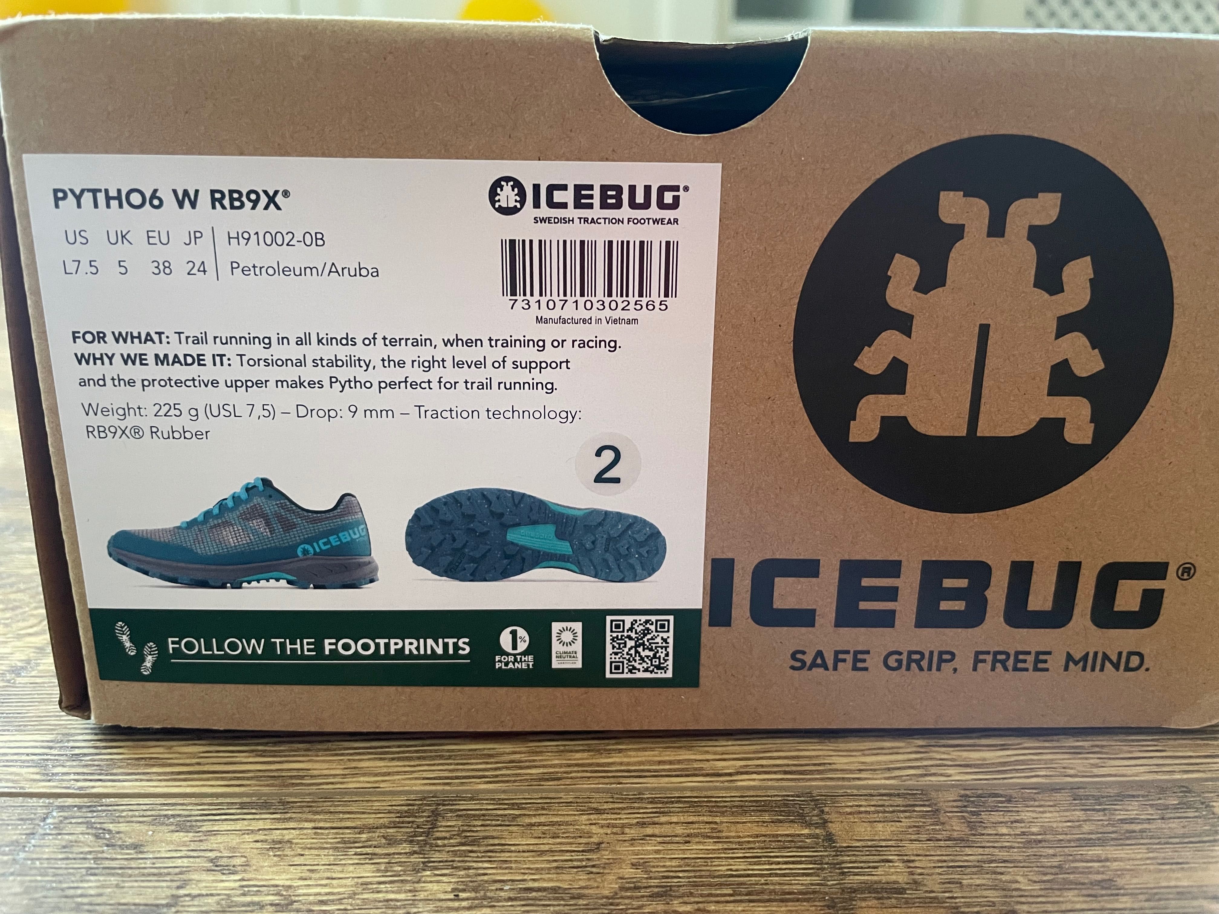 Damskie buty trailowe Icebug Pytho 6, r. 38