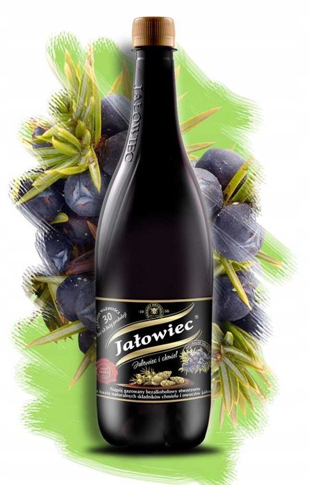 Napój gazowany Jałowiec niepasteryzowany naturalny 900 ml