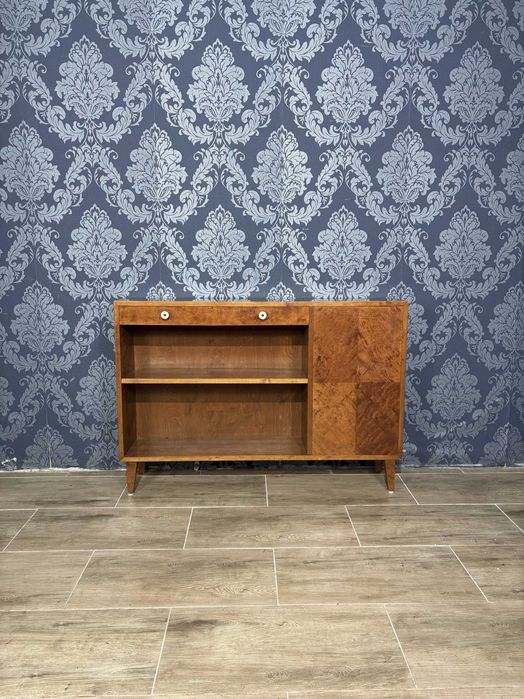 Unikatowy regał vintage, komoda duńska, szafka retro