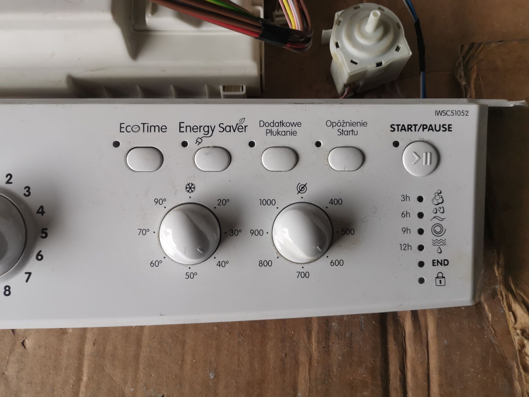Moduł sterowania programator pralki Indesit części