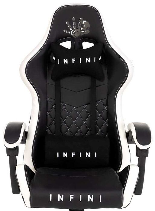 Fotel Gamingowy Gracza Infini Five White