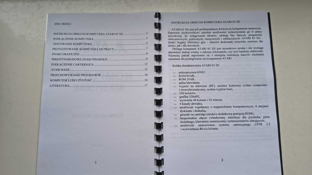 Atari 65/130XE instrukcja obsługi