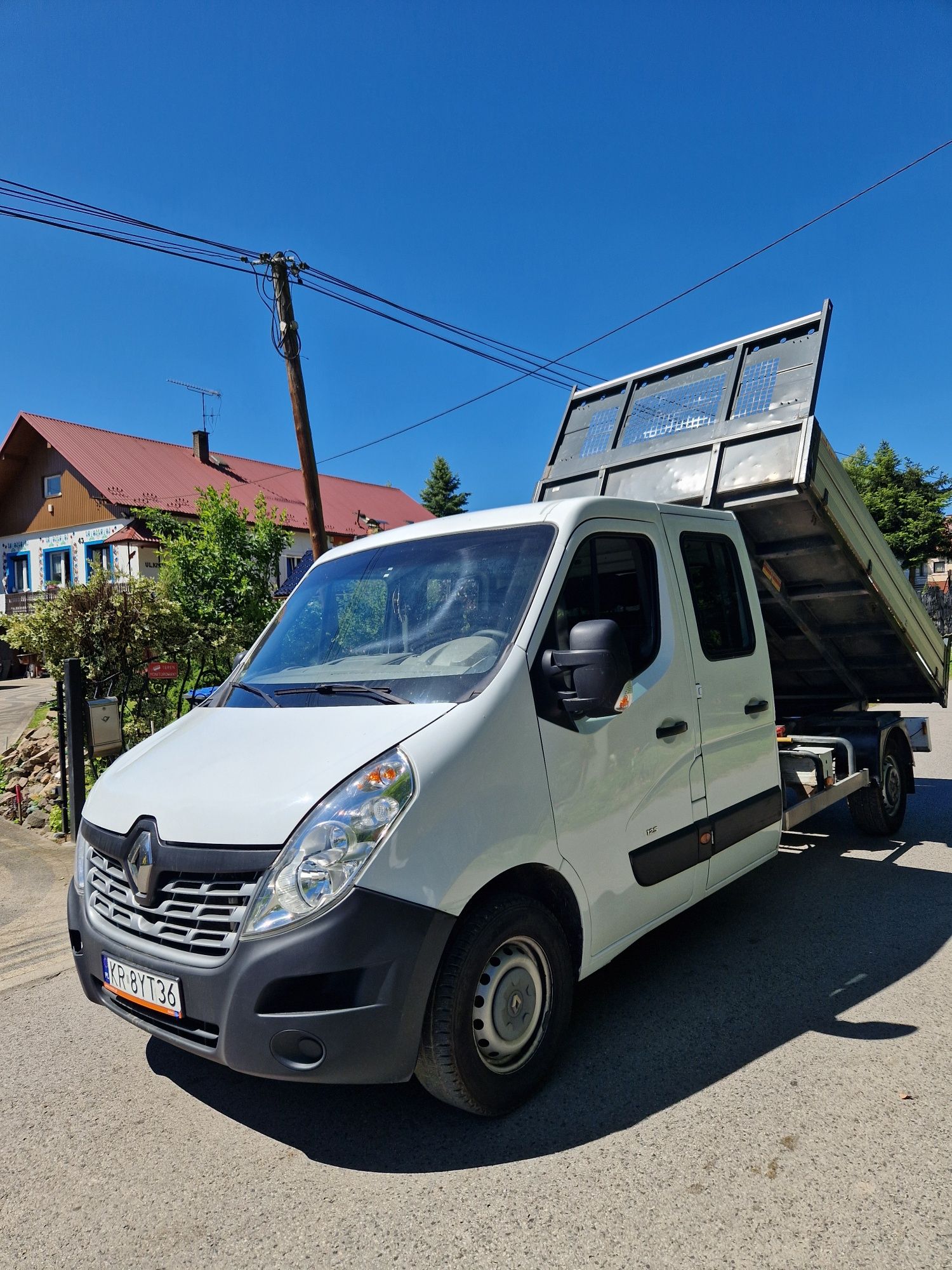 Renault Master kiper wywrot wywrotka doka