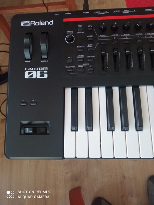 Roland Fantom 06 wymienię się samplami