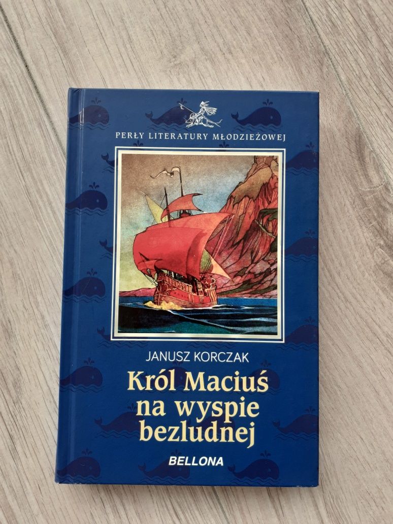 Perły literatury młodzieżowej Król Maciuś na wyspie bezludnej Korczak