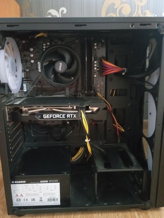 ПК Ryzen 5 5600g RTX2060super 16gb ram