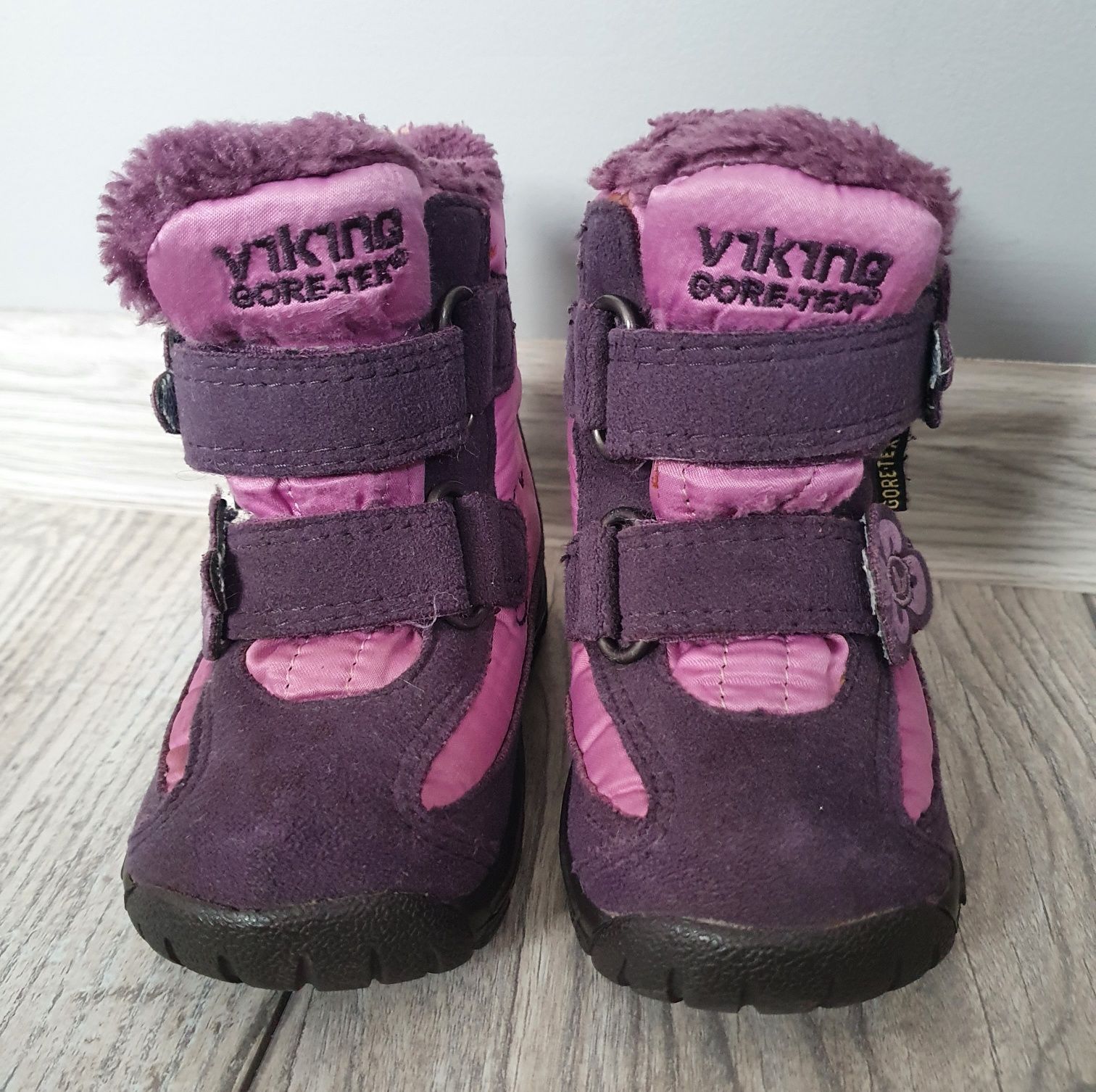 Buty zimowe / śniegowce / kozaki / botki Viking Gore-Tex 20 13.5cm