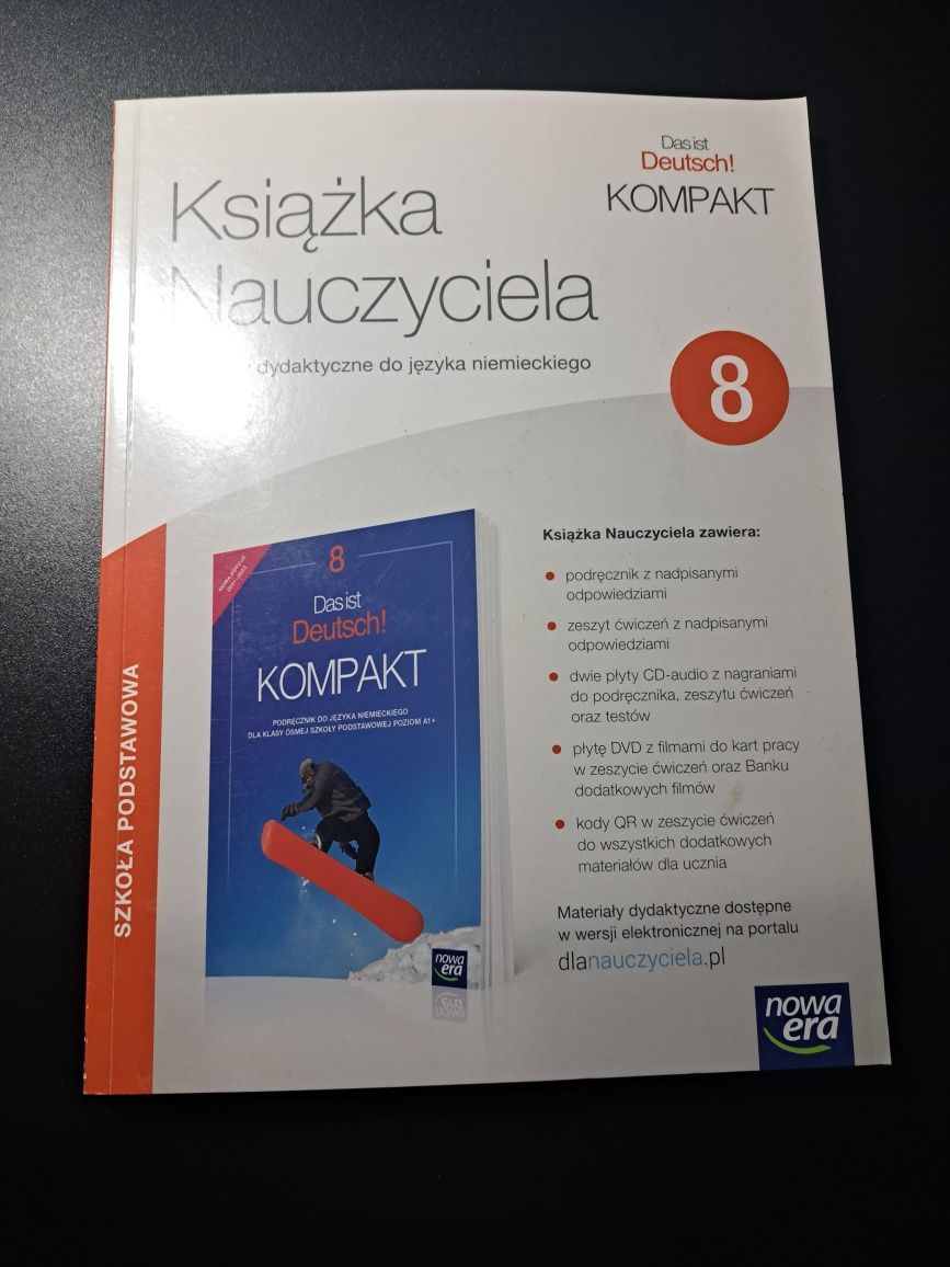 Książka nauczyciela Das ist Deutsch 8