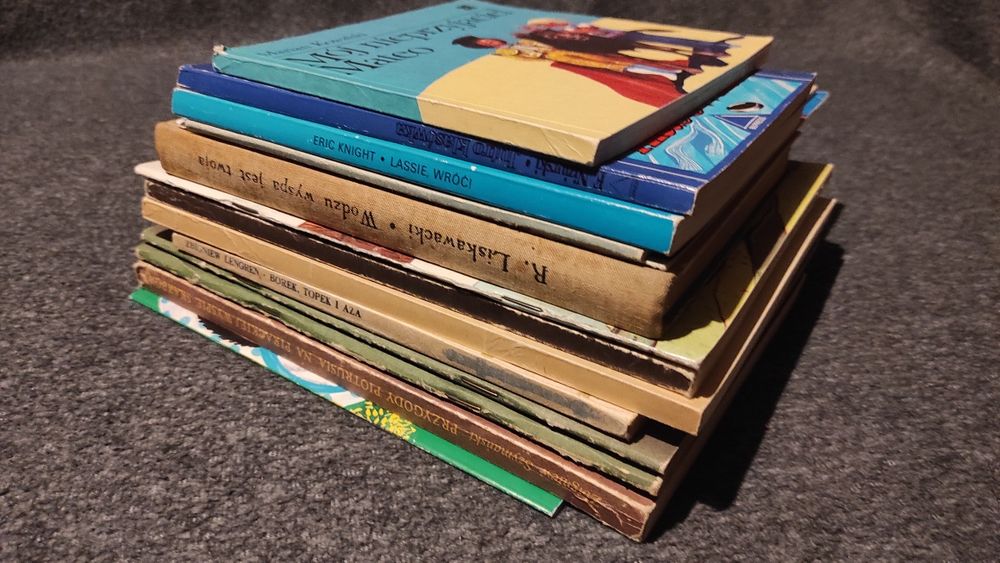 Zestaw książek dla dzieci PRL, stare bajki, bajki dla dzieci