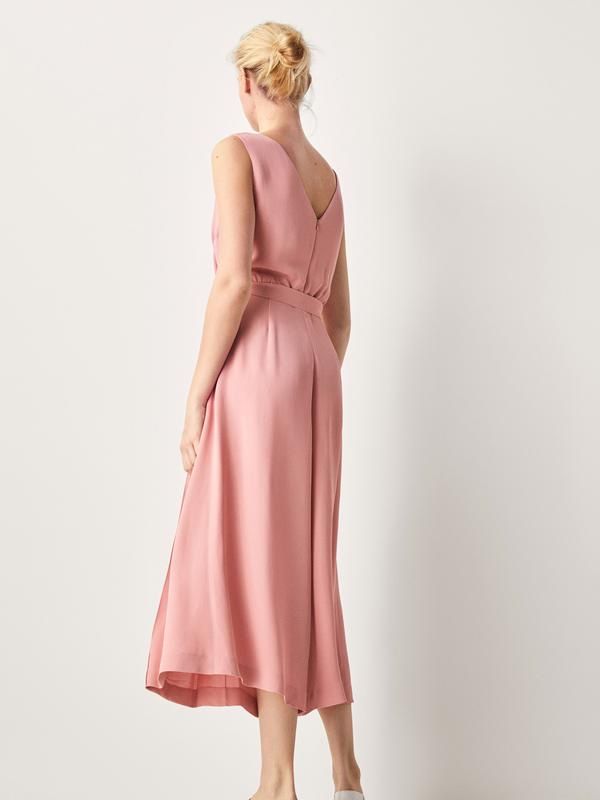 Massimo dutti pink jumpsuit