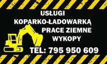 Koparko‑ładowarka z operatorem – Radomsko | Konkurencyjne ceny