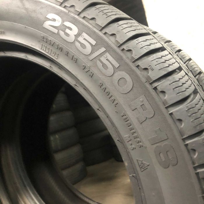 Шини б/у БУ 235/50 R18 Continental Cross Contact Winter Пара