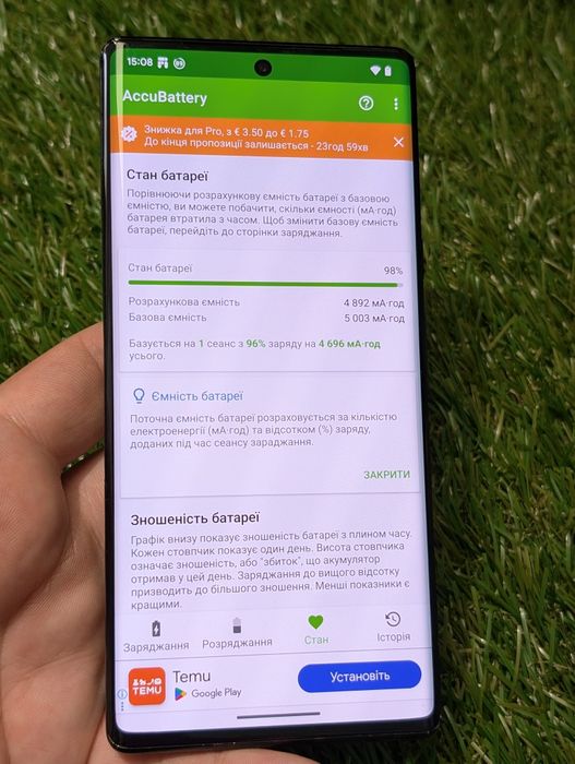 Google Pixel 6 pro 128 GB (19930) Neverlock