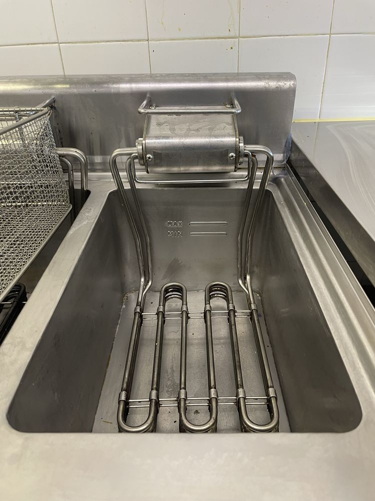 Fritadeira eléctrica de alta potência da Interlinha