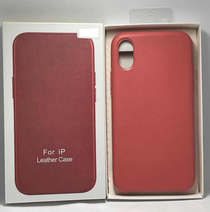 Etui Case Leather Skórzane Do Apple Iphone Xs Max