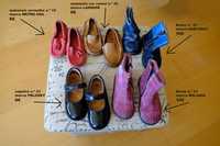 lote de calçado de menina, do n.º19 ao 23