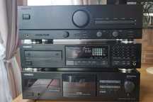 Kenwood wzmacniacz KA1030, cd DP 5010 i deck KX3080