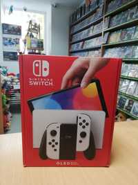 Konsola Nintendo Switch Oled Biała Jak Nowa 2x Joycon Komplet