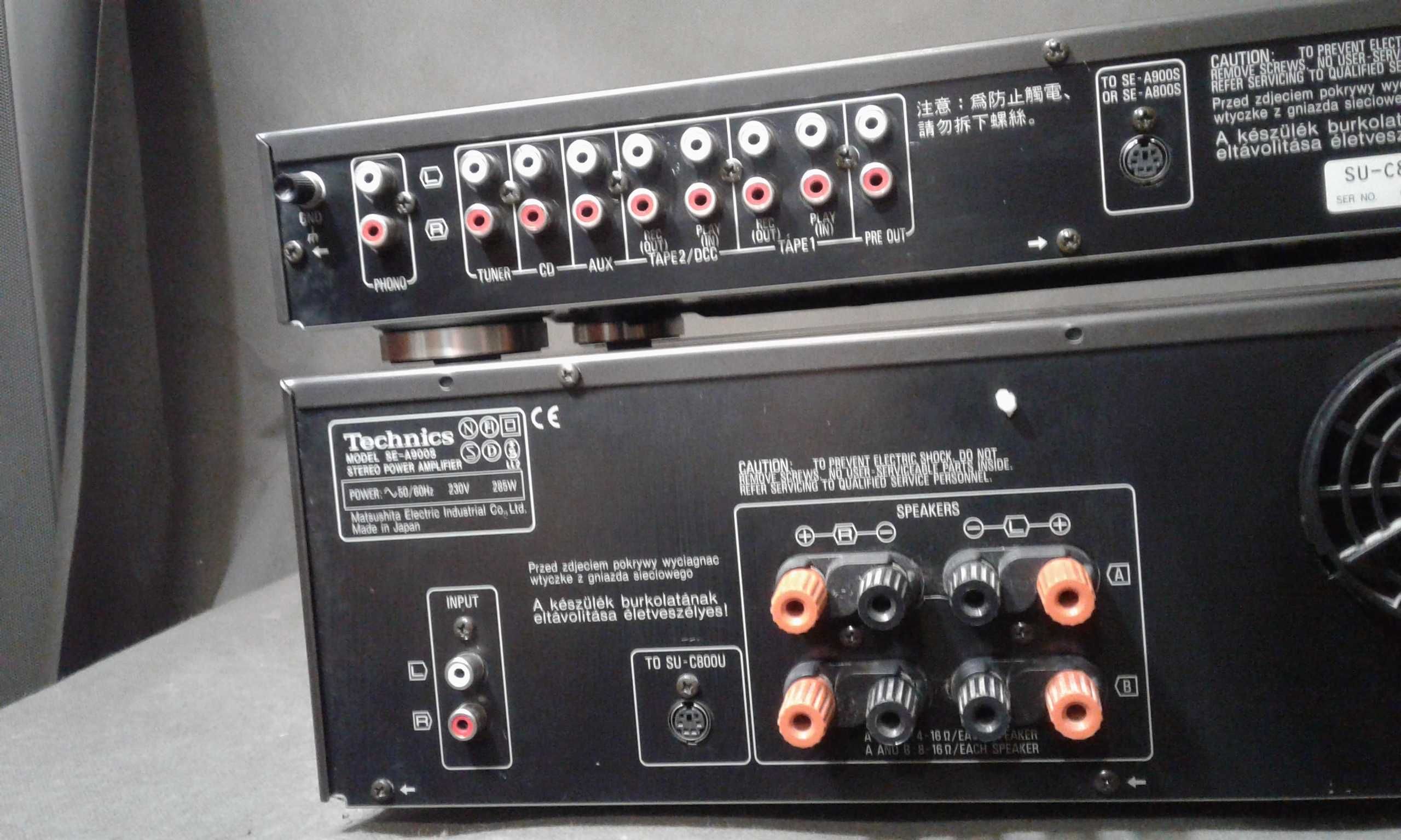TECHNICS SE-A900S,preamp,zestaw stereo