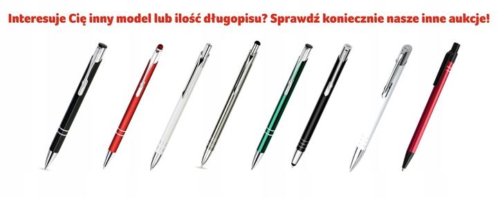 Długopis Metalowy Reklamowy Cosmo Z Grawerem 50 Szt Długopisy Z Logo N
