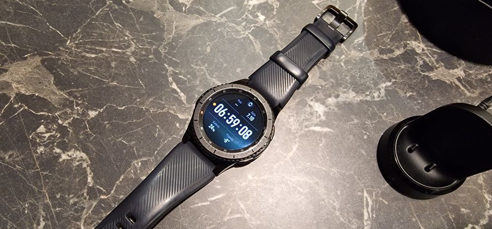 Samsung Galaxy Gear S3 frontier - smartwatch, zegarek stan bdb