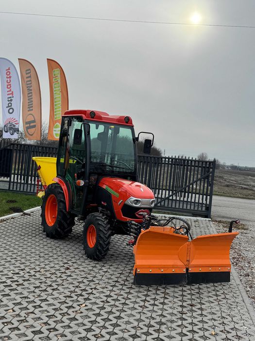 HINOMOTO HM-275,25KM,4x4,2025rok,KABINA,Pług STRZAŁKA,Homologacja