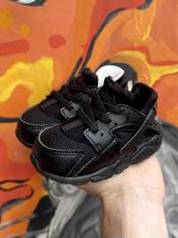 Nike huarache кроссовки 22 размер 23 детские черные оригинал