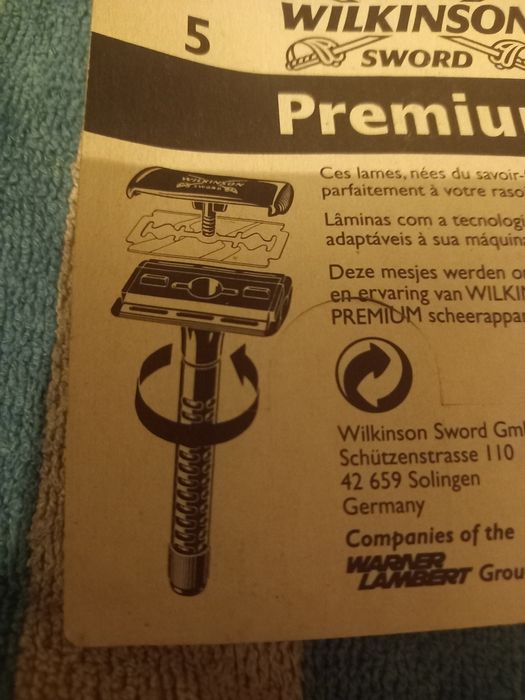 LÂMINAS wilkinson  sword premium 5