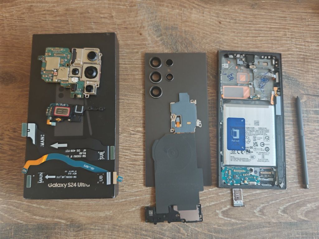 Samsung S24 Ultra 5G Para Peças Novos Preto Titanium