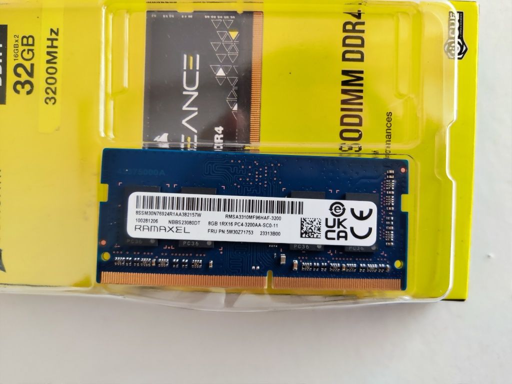 8 Gb DDR4 3200 MHz portátil
