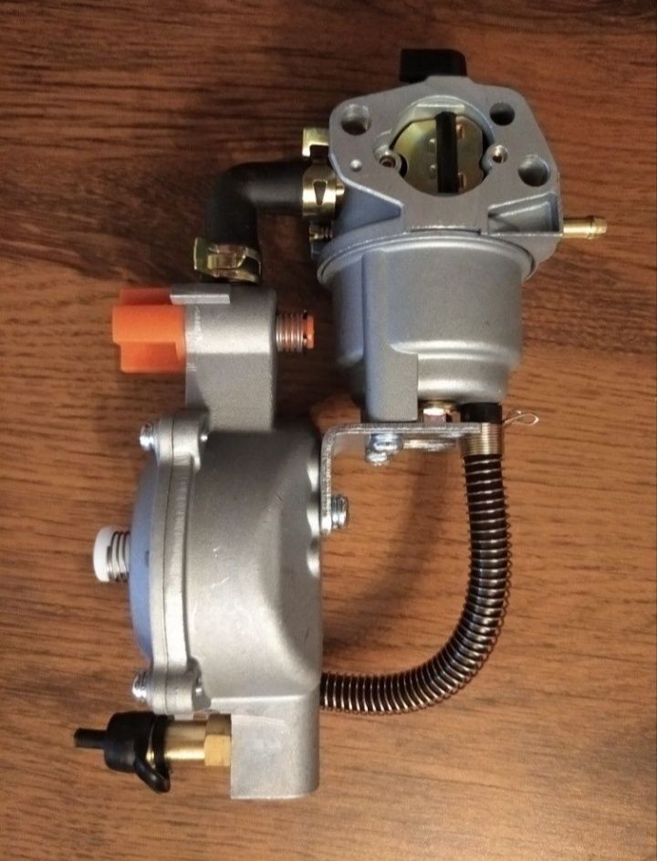 Карбюратор газовий (газовый) 168F-170F + комплект прокладок