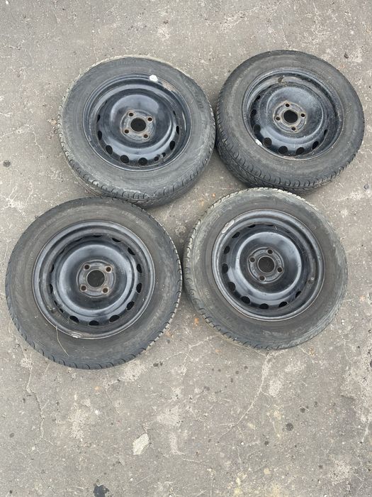 Продам колеса в сборе r 14 4*100 резина 175/65 premiorri