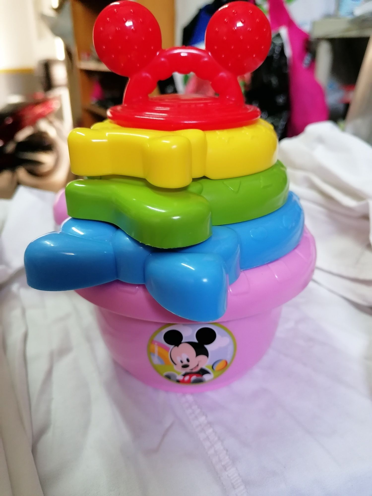 Conjunto de brinquedos para banho Minnie