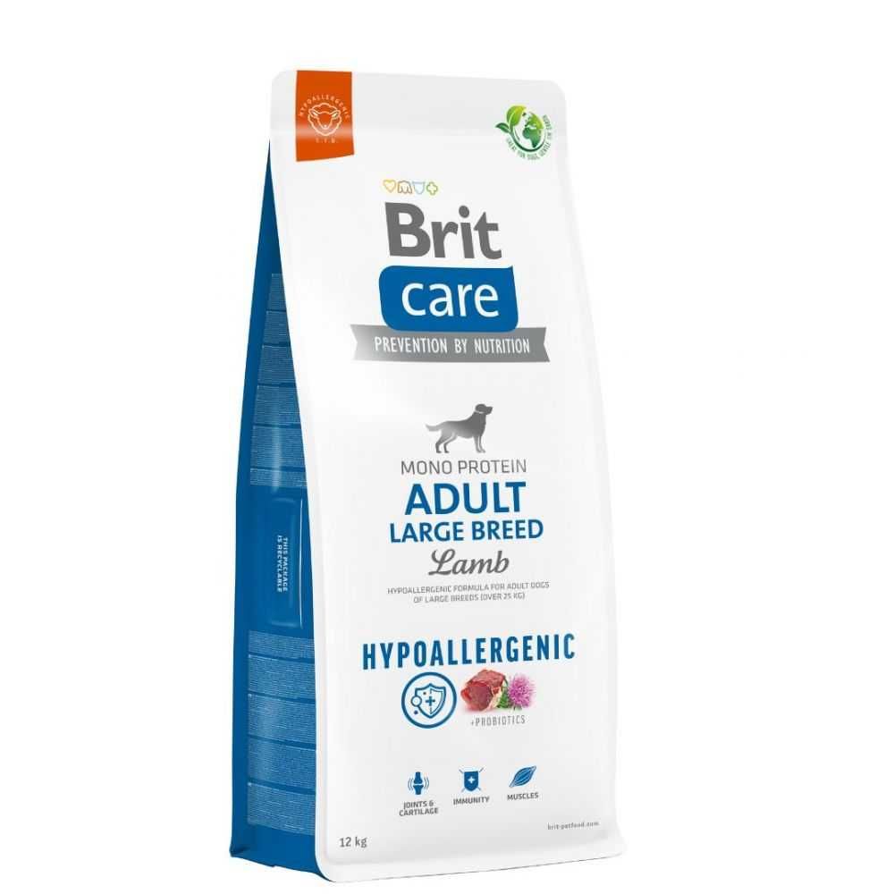 Корм для собак Brit Care Adult Large Breed Lamb 12kg срок11.2024