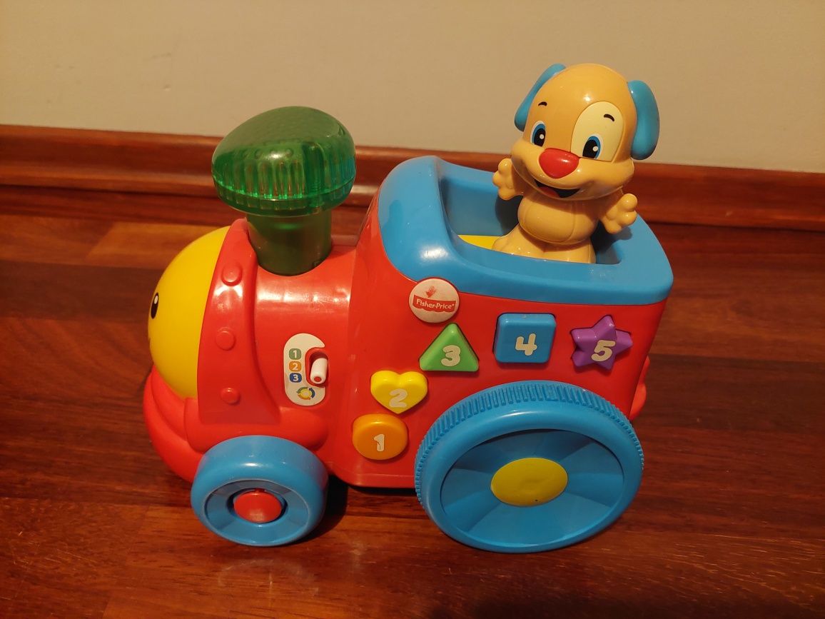 Fisher-Price Edukacyjny pociąg Szczeniaczka