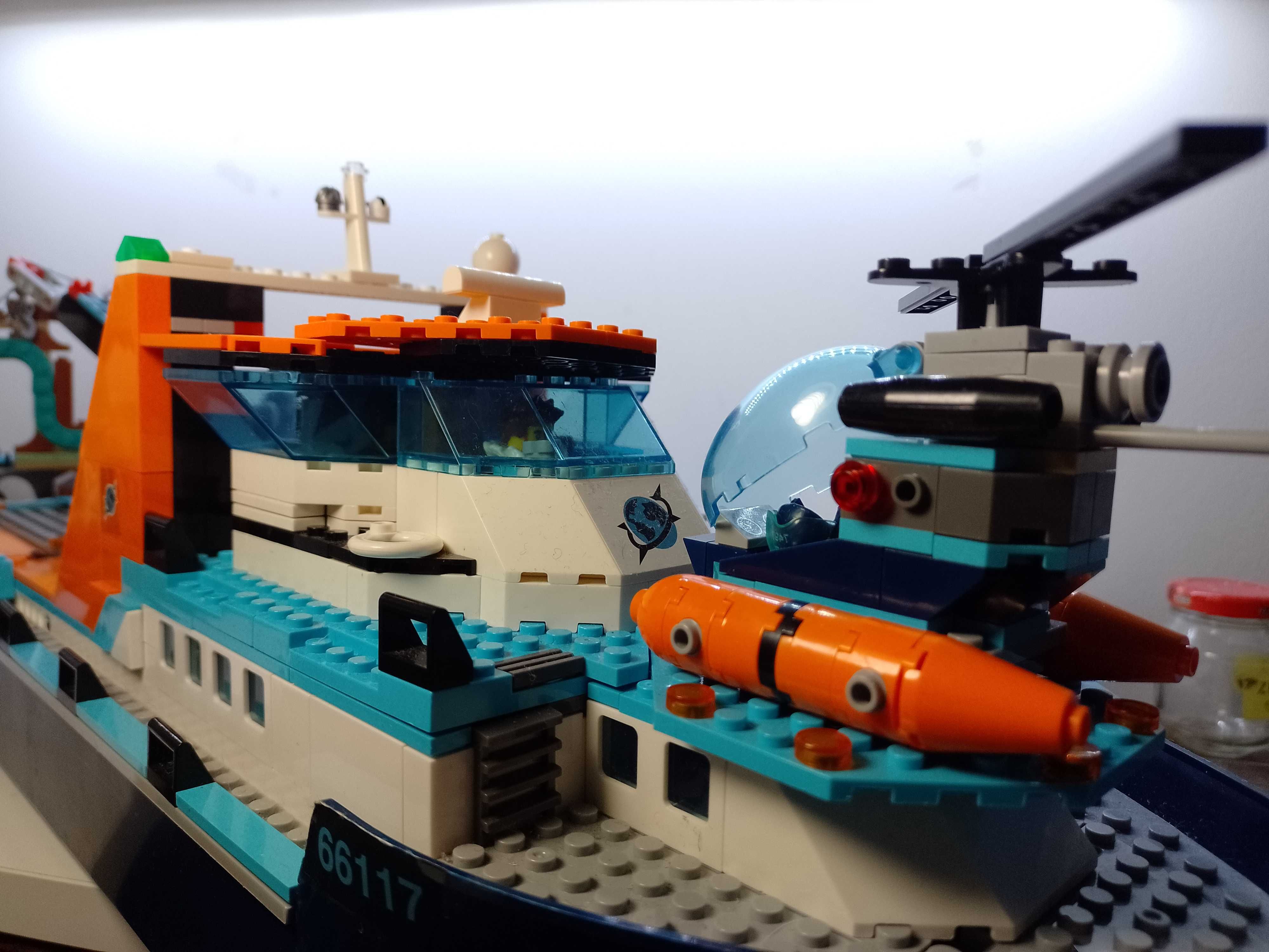 LEGO 66117 (60368) Łódź badacza Arktyki - 815 klocków